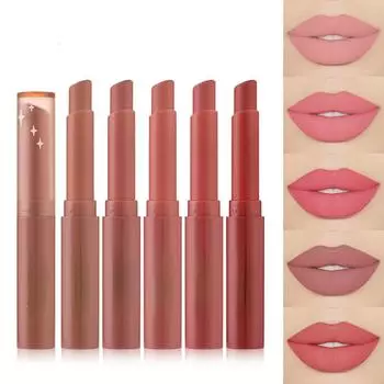 Розовый тюльпан, матовый бархатный блеск для губ, глазурь для губ, водостойкая долговечная жидкая помада, антипригарная чашка, оттенок для губ, пигментная косметика