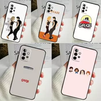 Розовый женский фильм «Смазка» для Samsung Galaxy A14 A34 A54 A12 A32 A52 A51 A71 A53 A33 A13 A15 A25 A35 A55 чехол для телефона Samsung A53 5G