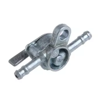 Рядный бензиновый кран ВКЛ/ВЫКЛ 50cc 110cc 125cc Pit Dirt Bike Мотоцикл серебряный