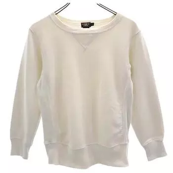 RRL 1 star Long sleeve sweat trainer 1 Fleece lining RALPH LAUREN Men s Used