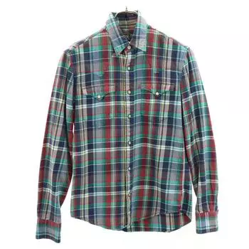 RRL Check Pattern Long sleeve Western shirt 2 RALPH LAUREN Ralph Lauren Women Used