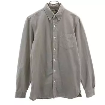 RRL Long sleeve Button down shirt S Gray RALPH LAUREN Men s Used