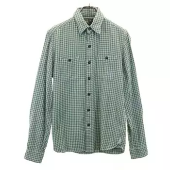 RRL Long sleeve Check shirt XS Green system Ralph Lauren Ralph Lauren Men s Used