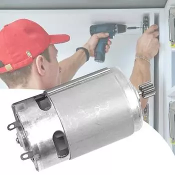 RS550 10,8 В-25 В профессиональная электрическая дрель с 9 зубьями, высокоэффективные аксессуары, компактный двигатель постоянного тока, ручная дрель 1