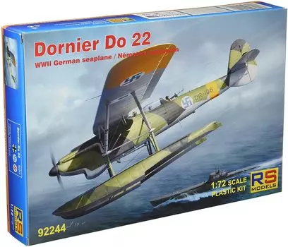 RS Model Финские ВВС Dornier Do22 Пластиковая модель 92244 1/72