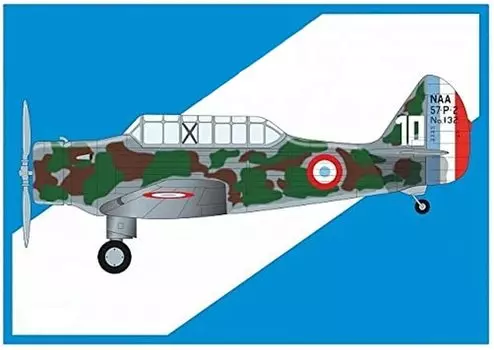 RS Model French Air Force North American Training Aircraft Plastic Model 92227 1/72 NAA-57 P-2
