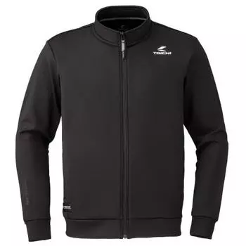 RS Taichi Bike Осень/Зима Внутренняя подкладка с полной молнией, термозащита от холода, эластичная теплая рубашка на молнии для езды RSU641 ЧЕРНАЯ M