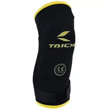 RS TAICHI Stealth CE Knee Guard, пара защитных наколенников L (Жесткий) Черный/Желтый [TRV045]
