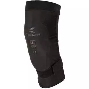 RS TAICHI Stealth CE Knee Guard (Slim) Knee and Shin Protector CE Level 1 Stretch Breathable Black L TRV087