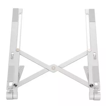 RS Z83 Алюминиевый сплав Серебряный Ноутбук Охлаждающая Подставка Для Ноутбука Кронштейн Для Рассеивания Тепла Настольный