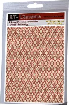 RT Diorama Print Accessory Wallpaper 20 Miniature Accessory RTD35864 1/35 No. (Scenery)
