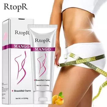 RtopR Манго Антицеллюлитный крем для похудения, способствующий сжиганию жира, создающий красивую кривую, отбеливающий крем для тела против морщин