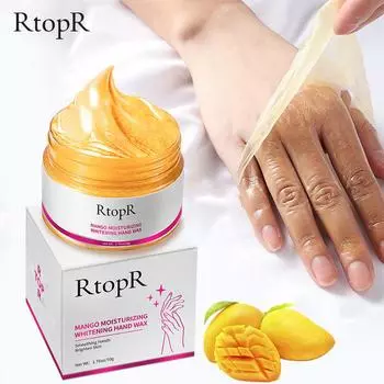 RtopR увлажняющий воск для рук, отбеливающая кожа, маска для рук, восстанавливающая отшелушивающая пленка для мозолей, антивозрастной крем для ухода за кожей рук