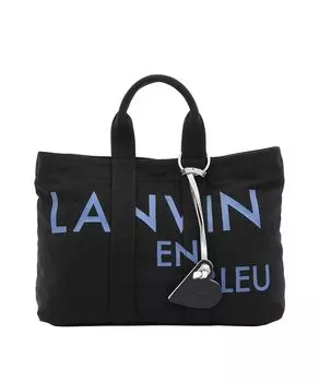 ru Большая сумка Journal Black [LANVIN Bleu] Женская чёрный