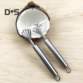 Рубанок для кокоса, простой в использовании, экономит труд, строгальный станок для кокоса с 5 когтями