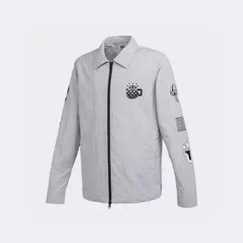 Рубашка Adidas Nammu IK9165 серая два XS