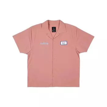 Рубашка Air Jordan x Union LA Mechanic Ржаво-розовые мужские топы CV1358-685 XS