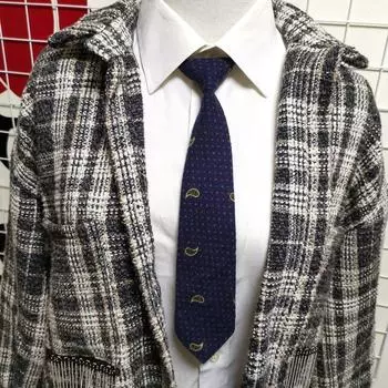 Рубашка, аксессуары для вечеринок, галстук с мультяшным принтом, женский галстук, эластичный галстук, школьная форма, галстук H