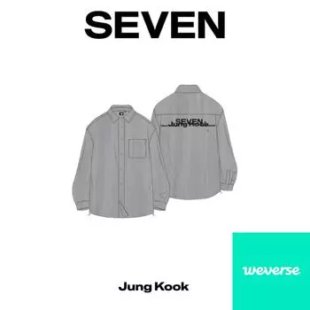 Рубашка BTS Jungkook SEVEN M Size