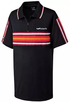 Рубашка Butterfly Electric черная SS 43570 278