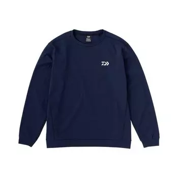 Рубашка DAIWA Light Stretch DE-9323 мужская темно-синяя для рыбалки