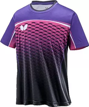 Игровая футболка Полный лед Футболка Фиолетовая S [Butterfly] (243)