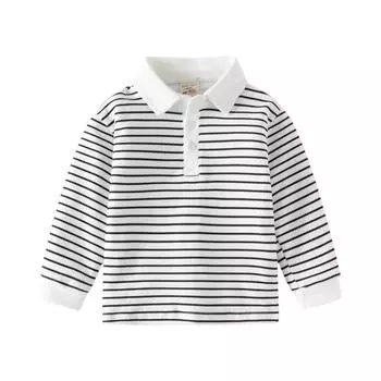 Рубашка для мальчиков - Утепленная быстросохнущая футболка с длинным рукавом 130