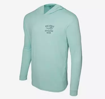 Рубашка для рыбалки Pelagic 1015 с капюшоном Aquatek Whos UR Mahi TUR Размер M (3093)