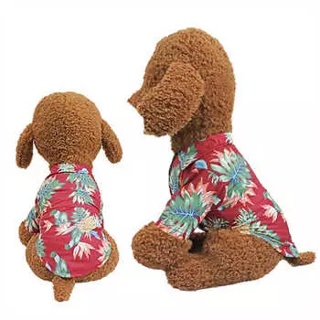 Рубашка для собак, весенне-осенняя рубашка для кошек, летняя одежда для собак, тонкая одежда для маленьких собак, одежда для домашних животных XS