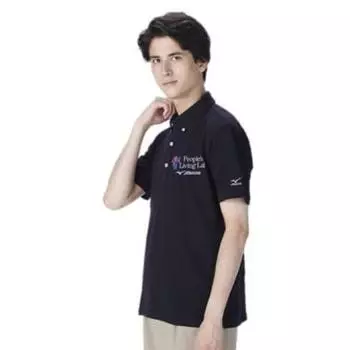 Рубашка Expo Myak Myak с коротким рукавом на пуговицах C2JAAB02 M Черная [Mizuno] Осака/Кансай [Мужская] чёрный