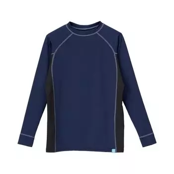 Рубашка Fishing Gear BUG OFF Cool Fit темно-синяя x серая [Sunline] мужская