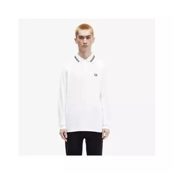 Рубашка Fred Perry с длинным рукавом Twin Tip белая Afpm2433636 200 S