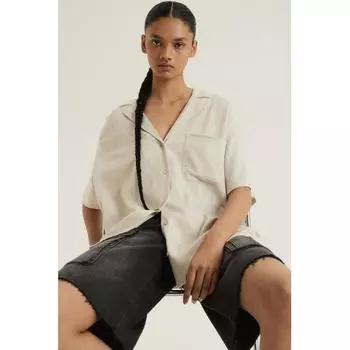 Рубашка HM Light Camp светло-бежевая