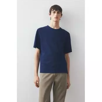 Рубашка HMT Regular Fit, темно-синяя S