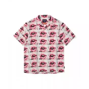 Рубашка Lips Rayon розовая S
