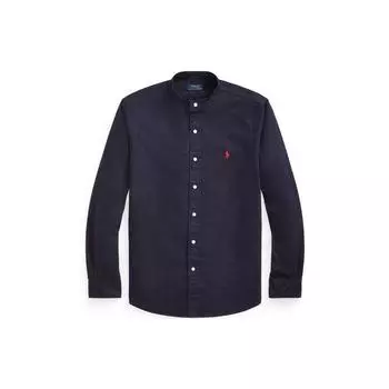 Рубашка мужская Polo Ralph Lauren Classic Fit Oxford с длинным рукавом темно-синяя MNPOWOV16820933-410 S