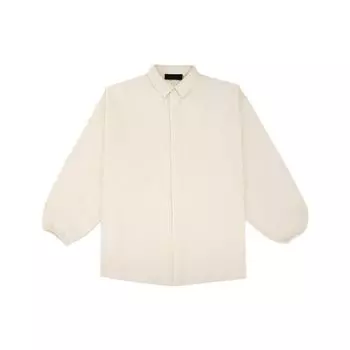 Рубашка на пуговицах Fear of God Essentials, мужские топы Cloud Dancer, коричневые 186BT234021F L