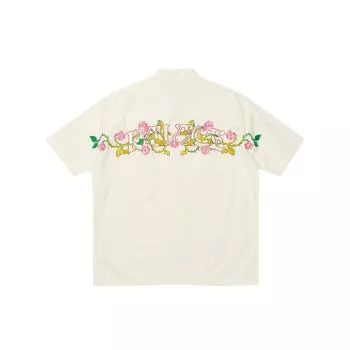 Рубашка Palace English Rose Белая Унисекс Топы P28SHT006 L