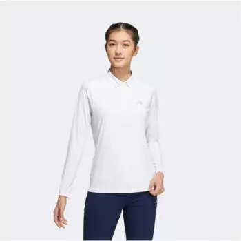 Рубашка поло Adidas Golf 23ss Aerolady легкая с длинным рукавом Ht0042 белая HT0042 (white)/AXS