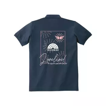 Рубашка поло Armabianca Love Nijigasaki Academy School Idol Club Bell Arashi Pearl, размер 4L, длина, ширина, длина 24 см, хлопок, Live! Женский 78см/Ширина