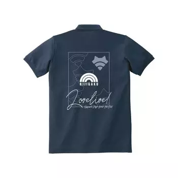 Рубашка поло Armabianca Love Nijigasaki Academy School Idol Club Rina Tennoji, размер 4L, длина, ширина, длина 24 см, хлопок, Live! Женский 78см/Ширина