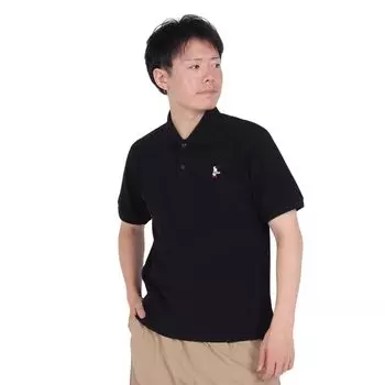 Рубашка поло Booby Polo Shirt Black S [Chums] Мужская чёрный