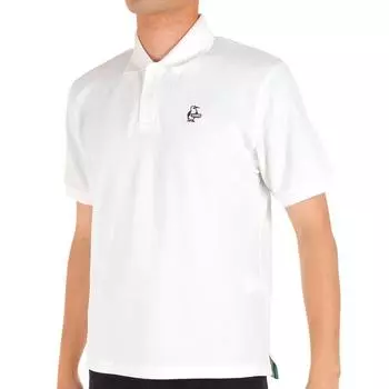 Рубашка поло Booby Polo Shirt White S [Chums] Мужская белый