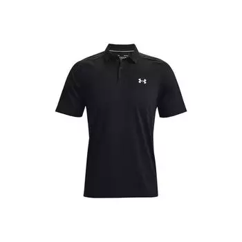 Рубашка-поло для гольфа Under Armour Iso-Chill Solid, мужские топы, черные 1370090-001 L