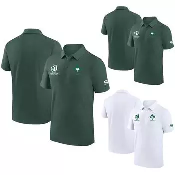 Рубашка поло для Кубка мира по регби Франции 2023 года, повседневная спортивная футболка с короткими рукавами и лацканами M