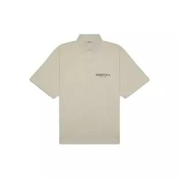 Рубашка поло Fear of God Essentials осень/зима 2020 Топы унисекс Moss FOG-FW20-297 L