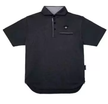 Рубашка поло Gamakatsu (CrownДлинная длина) GM3636 Черный LL