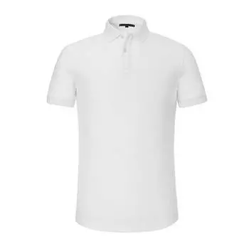 Рубашка ПОЛО из чесаного хлопка YDD FN2057, 210 г, однотонная, мягкая, с лацканами из бисера S