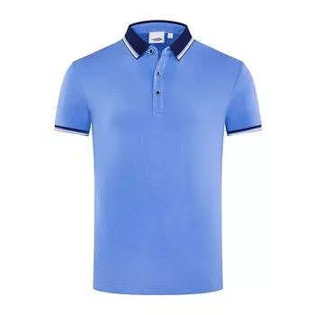 Рубашка-поло из длинноволокнистого хлопка YHHC 98688 190G с жидким аммиаком и лацканами S