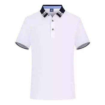 Рубашка поло из хлопка с лацканами XBJSH ZW107 195G прибыла на следующий день S